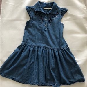 Calvin Klein Denim Girls Dress